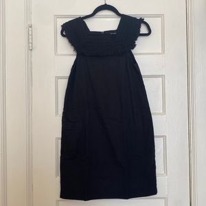 Madewell Black Sleeveless Dress
